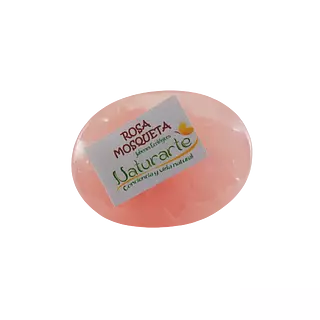 Jabón Natural de Rosa Mosqueta X80gr Hecho Por Productores de Cundinamarca