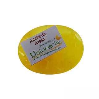 Jabón Natural de Aceite de Argán X80g Hecho Por Productores de Cundinamarca