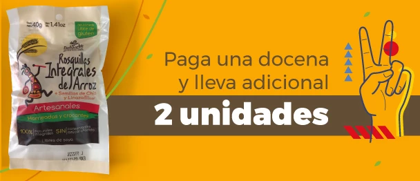 Rosquillas de arroz integrales - Promoción