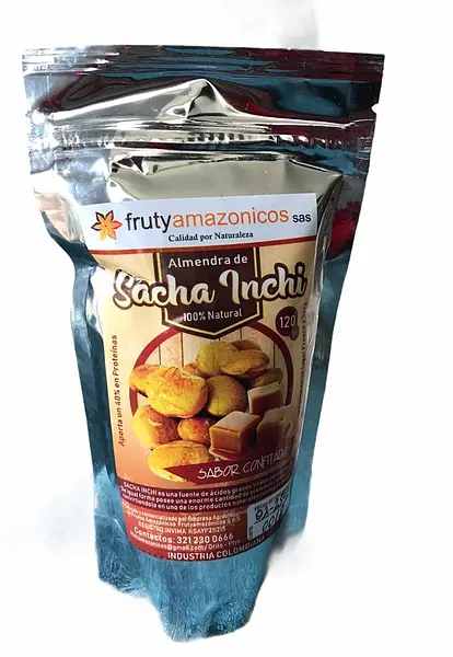 Almendras de Sacha Inchi Sabor A Confitado X120gr