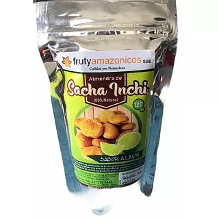 Almendras de Sacha Inchi Sabor A Limón X120gr