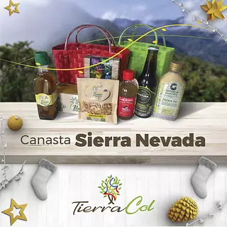 Canasta Típica de Zuncho Que Contiene 7 Productos