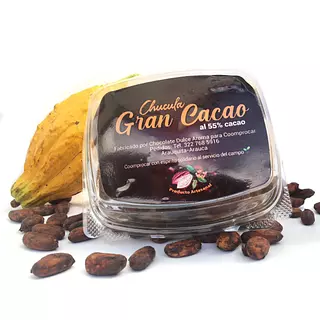 Chocula Artesanal 100% Cacao, Origen Araucano X 500 Gr