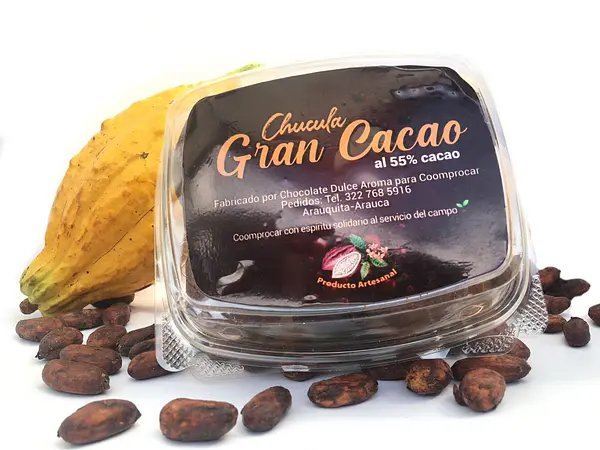 Chocula Artesanal 100% Cacao, Origen Araucano X 500 Gr