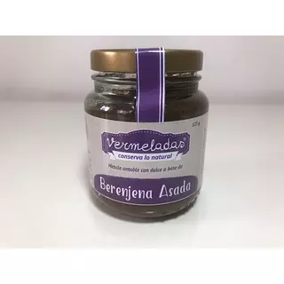 Vermeladas- Mezcla Untable de Frutas y Vegetales - Berenjena Asada x 125 Gr