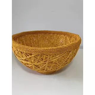 Canasta Artesa de Fibra de Fique Elaborada Por Artesanos de Santander