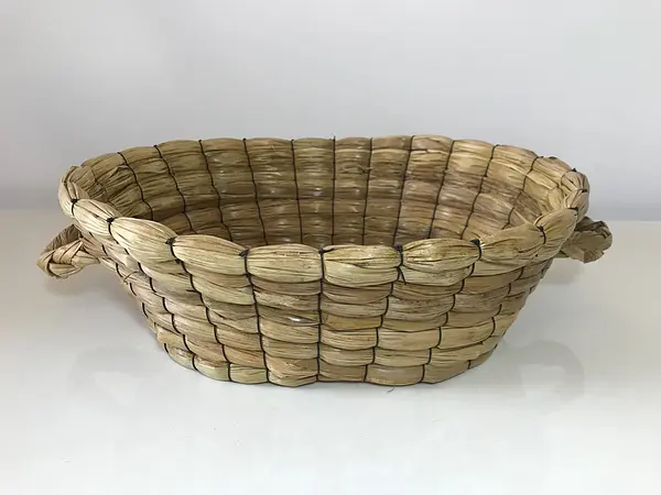 Panera Elaborada de Junco Por Artesanos de Boyacá