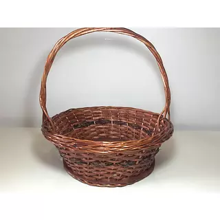Canasta Elaborada de Mimbre Por Artesanos de Boyacá.