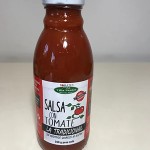 Salsa de tomate natural, albahaca, miel, aderezo BBQ, chimichurri. 