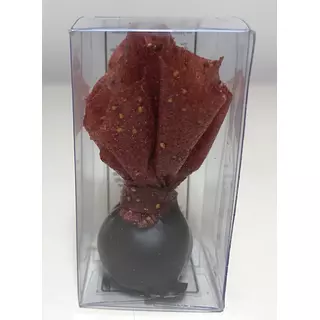 Flor de Chocolate con Frutas Tropicales Deshidratadas Tropical Passion.